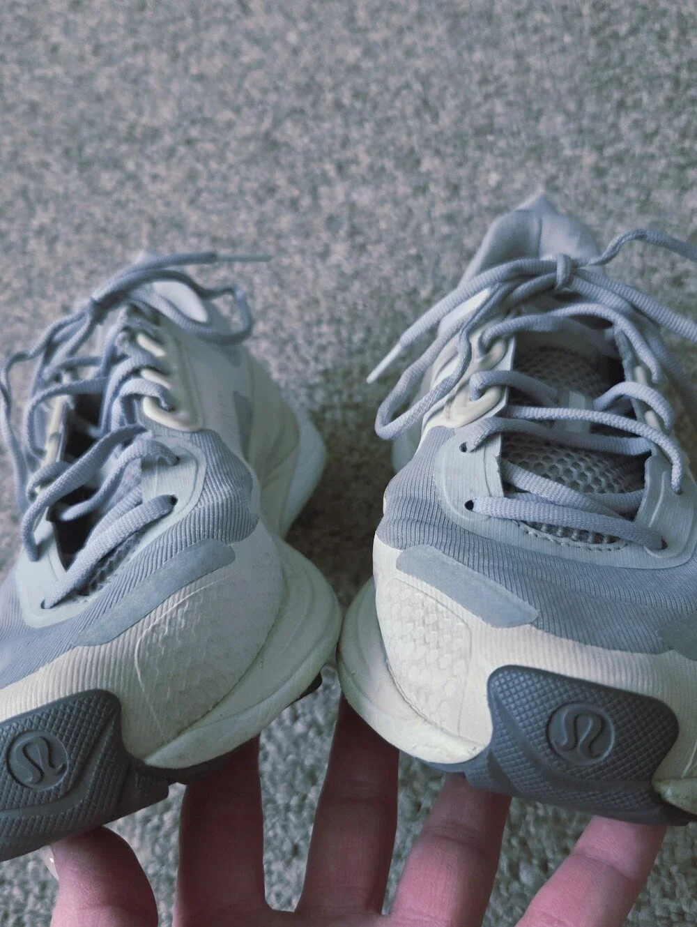 Lululemon Women's Blissfeel Trail‎ Running Shoes Size 8 Baked Clay/ Silver Drop